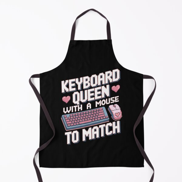 Item preview, Retro Pixel Art Keyboard Queen designed and sold by InsanseCreation.