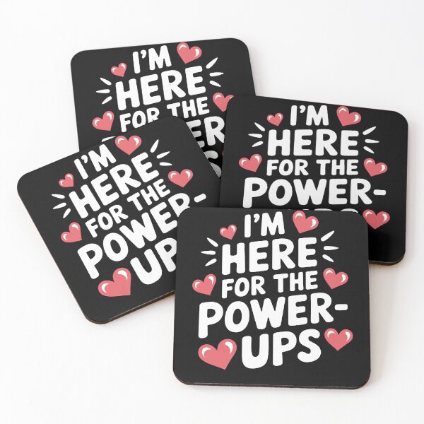 Item preview, Fun and Quirky Power-Ups Designs designed and sold by InsanseCreation.