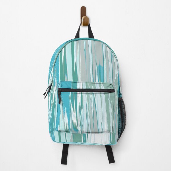 Item preview, Ocean Blue Bark Distressed Stripe designed and sold by Sharon Schwalbe.