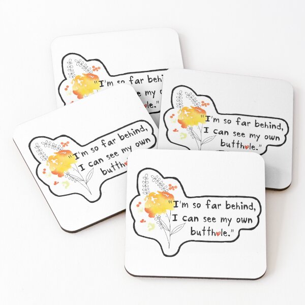 Item preview, I'm So Far Behind designed and sold by Ctrl-ART-Del Theatre.