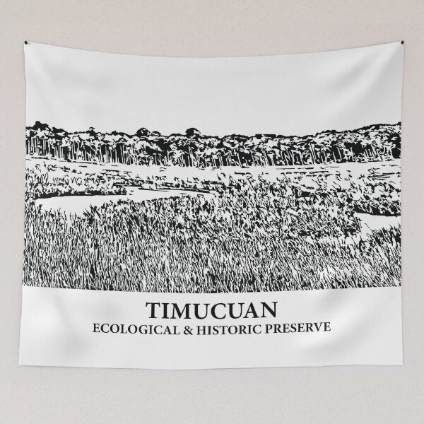 Item preview, Timucuan Ecological & Historic Preserve designed and sold by Lakeric Cityscapes.