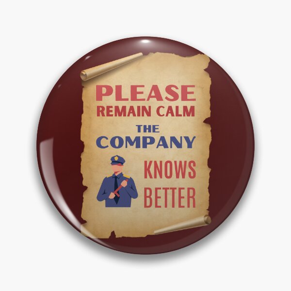 Item preview, Please Remain Calm Funny Retro Poster designed and sold by Rybczynskiworks.