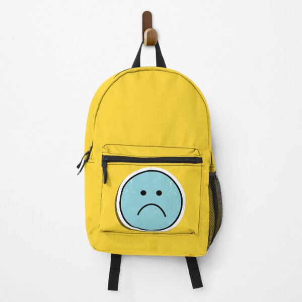 Item preview, Sad Smiley on a Yellow Backdrop designed and sold by Swan and Raven Studio.