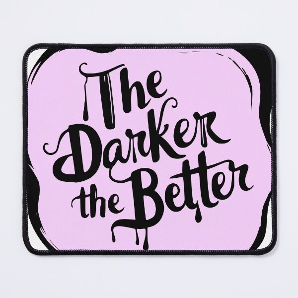 Item preview, The Darker the Better - Dark Romance Lover - Pastel Stamp designed and sold by BookishNookish.