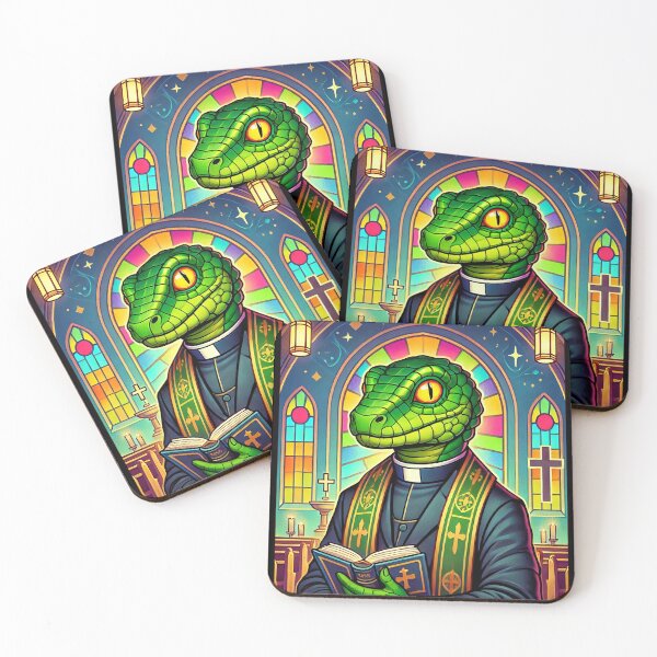 Item preview, Reptilian Conspiracy Artwork | Alien Lizard People Design designed and sold by supersanko.