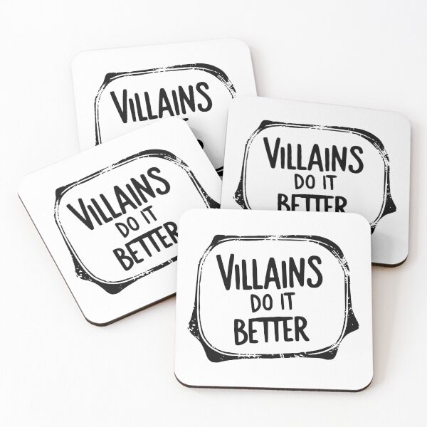 Item preview, Villains Do It Better - Dark Romance Lover - Black & White Stamp designed and sold by BookishNookish.