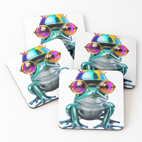 Item preview, Frog classy colorful design designed and sold by Dan9010.