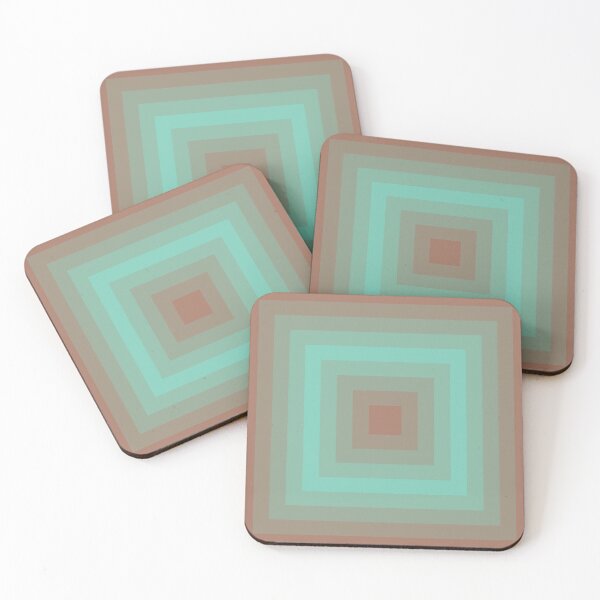 Item preview, Mocha Mousse Beveled Glass Abstract Pattern designed and sold by PatternSalad.