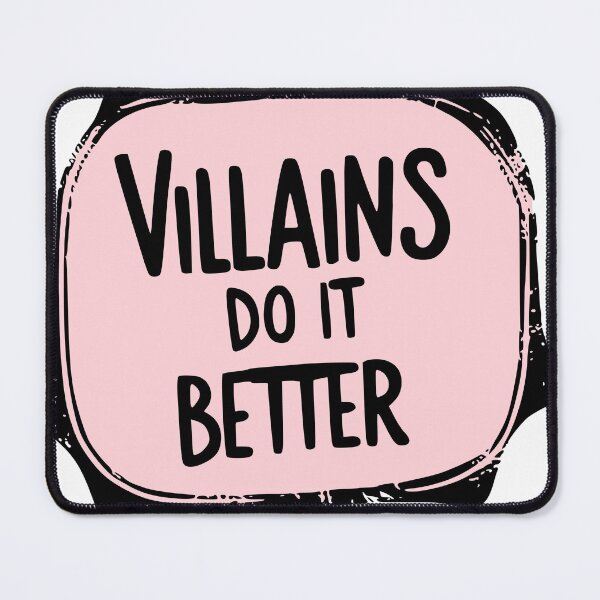Item preview, Villains Do It Better - Dark Romance Lover - Pastel Stamp designed and sold by BookishNookish.