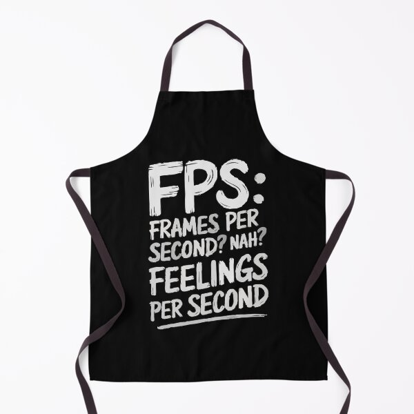 Item preview, Funny Gamer Quote Feelings Per Second designed and sold by InsanseCreation.