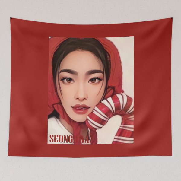Item preview, Ateez Christmas Selfie Seonghwa 1 designed and sold by LiveKpop.
