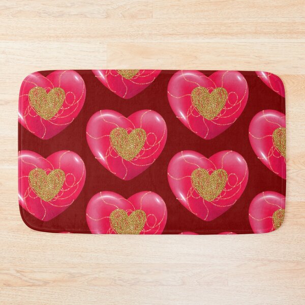 Item preview, Elegant Red and Gold Heart Design designed and sold by Arte82.