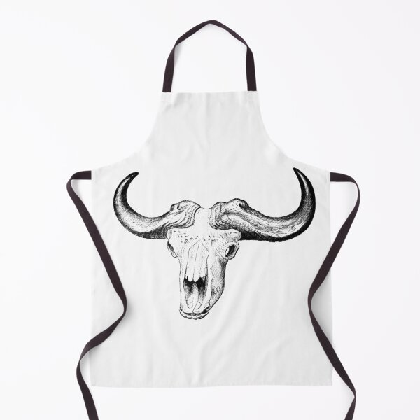 Artikelvorschau, Bison-Schädel-Illustration entworfen und verkauft von HawthorneFlame.