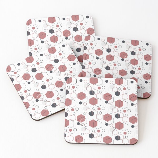 Item preview, Modern Hexagonal Pattern designed and sold by coeurdelion50.