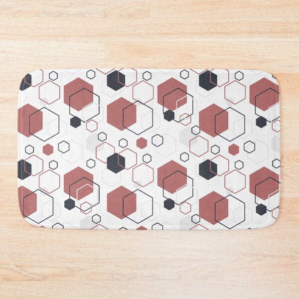 Item preview, Modern Hexagonal Pattern designed and sold by coeurdelion50.