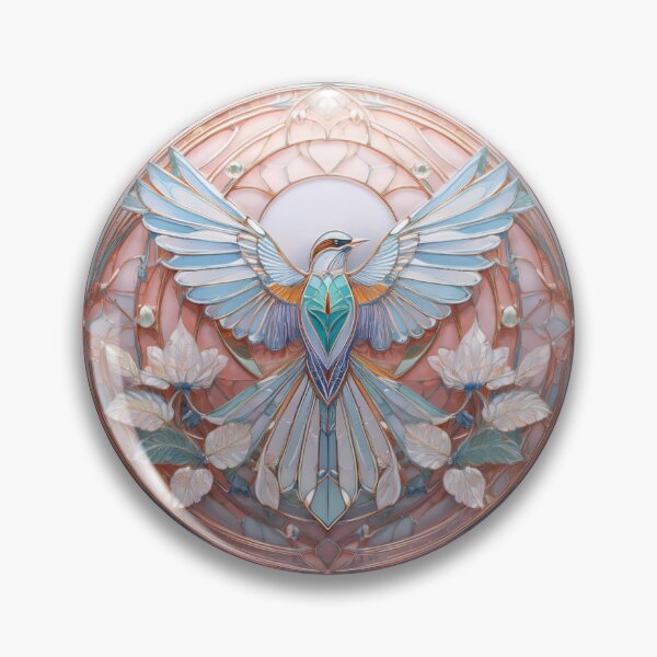 Item preview, NEW Art - Peace Dove Portrait - Cloisonnè Jewelry Decored - Art & Gifts Gallery  designed and sold by MiHijoDesign.
