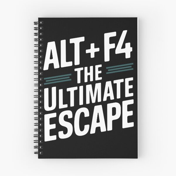 Item preview, Funny ALT + F4 Escape Keyboard Humor designed and sold by InsanseCreation.