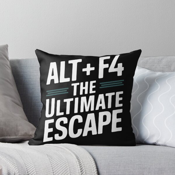 Item preview, Funny ALT + F4 Escape Keyboard Humor designed and sold by InsanseCreation.