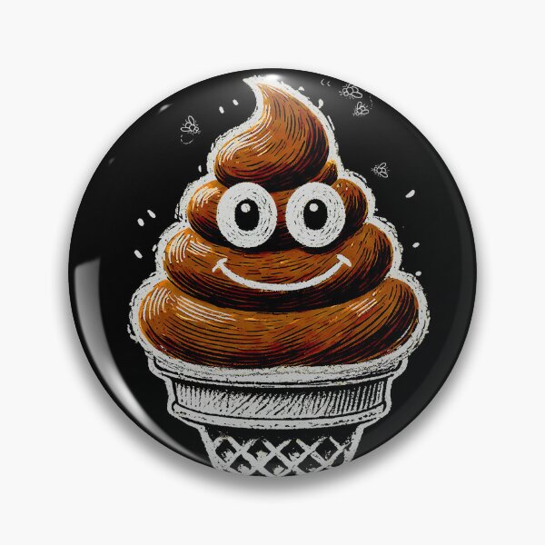 Artikelvorschau, Süßes Poop Emoji Schokoladeneis Meme - Lustige Mokka-Mousse-Tüte entworfen und verkauft von Tabu Touch.