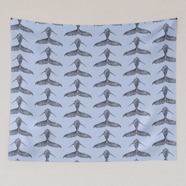 Item preview, HUMPBACK WHALE BACK-Megaptera novaeangliae designed and sold by BEATRIZ ABAITUA.