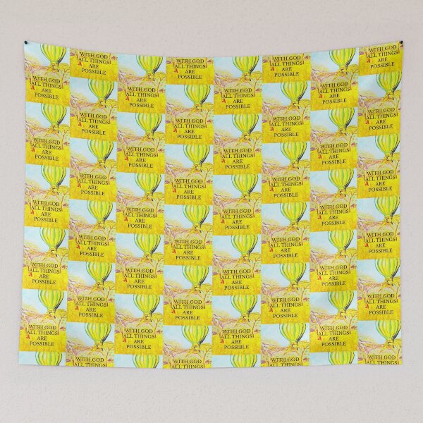 Item preview, With God all things are possible designed and sold by KarenHawkes3.