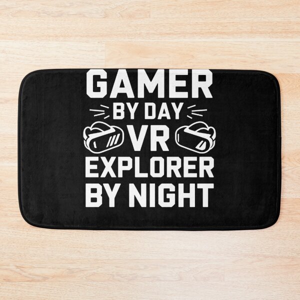 Item preview, Gamer By Day VR Explorer By Night designed and sold by InsanseCreation.