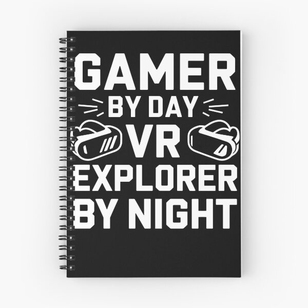 Item preview, Gamer By Day VR Explorer By Night designed and sold by InsanseCreation.