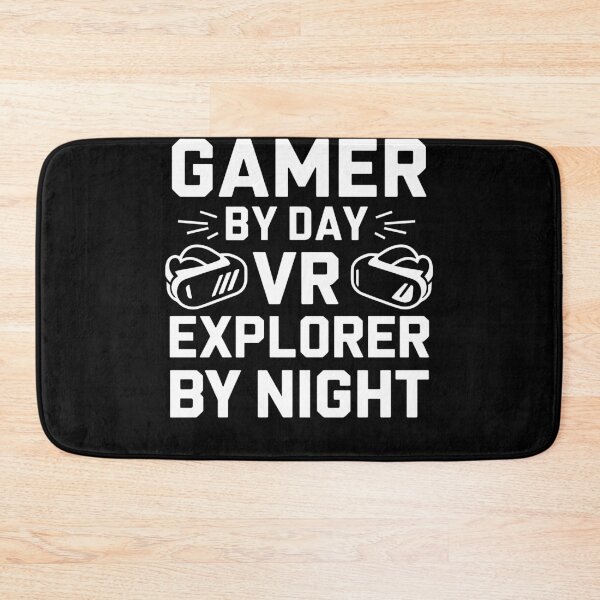 Item preview, Gamer By Day VR Explorer By Night designed and sold by InsanseCreation.