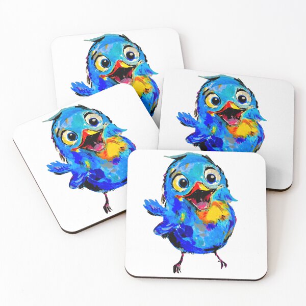 Item preview, Happy Little Bird designed and sold by Dr.Deepti Mundkur.