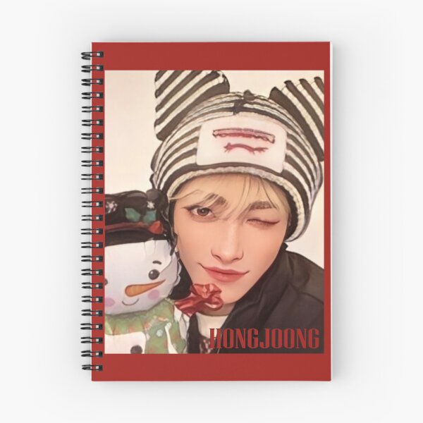 Item preview, Ateez Christmas Selfie Hongjoong 1 designed and sold by LiveKpop.