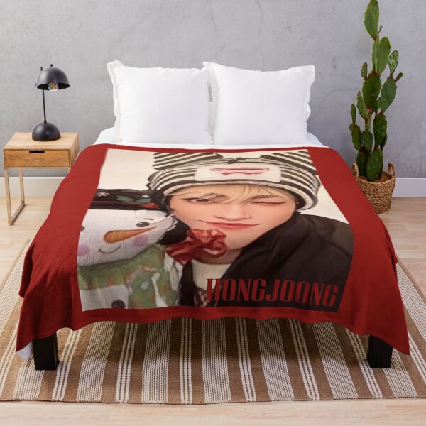 Item preview, Ateez Christmas Selfie Hongjoong 1 designed and sold by LiveKpop.
