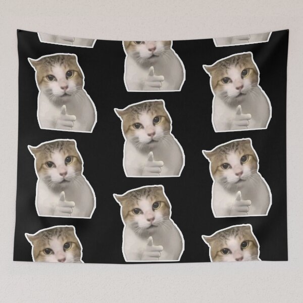 Item preview, Cat Pointing Meme #2 designed and sold by Bigbaldred.