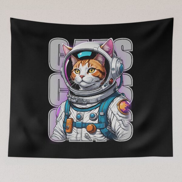 Item preview, Astronaut Cat | (Orange Cat) designed and sold by Whisky1111.