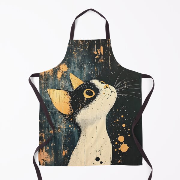Item preview, The black and gold cat designed and sold by Raphaelle83.