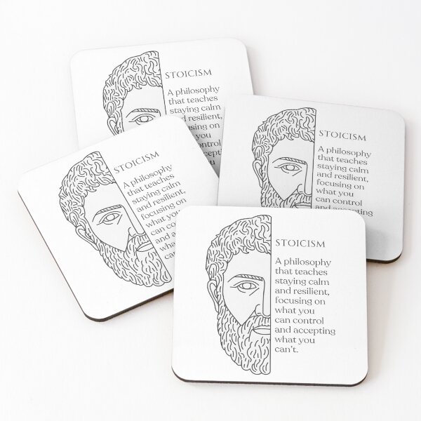 Item preview, Stoicism Definition Stoic Philosophy Marcus Aurelius Illustration designed and sold by HowToCanadian.