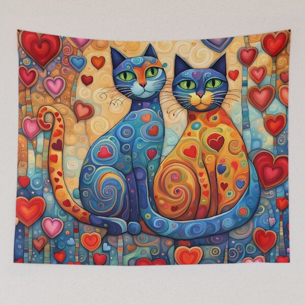Item preview, Heartfelt Felines designed and sold by Ssevi.
