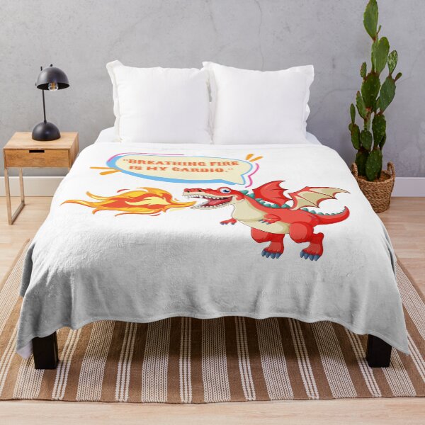 Item preview, Dragon breathing fire funny sticker designed and sold by AusomeStickers.