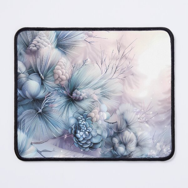 Item preview, Winter landscape. Trees covered with snow. Pastel colors. designed and sold by MagelliShop.