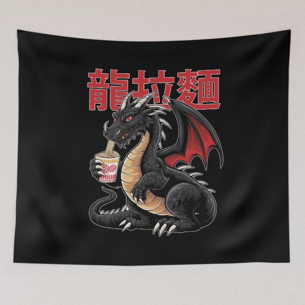Item preview, Ramen Dragon – Funny Japanese Noodle Dragon designed and sold by EnchantedOwl.