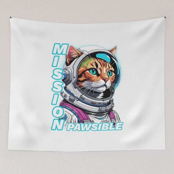 Item preview, Mission: Pawsible  | Astronaut Cat designed and sold by Whisky1111.