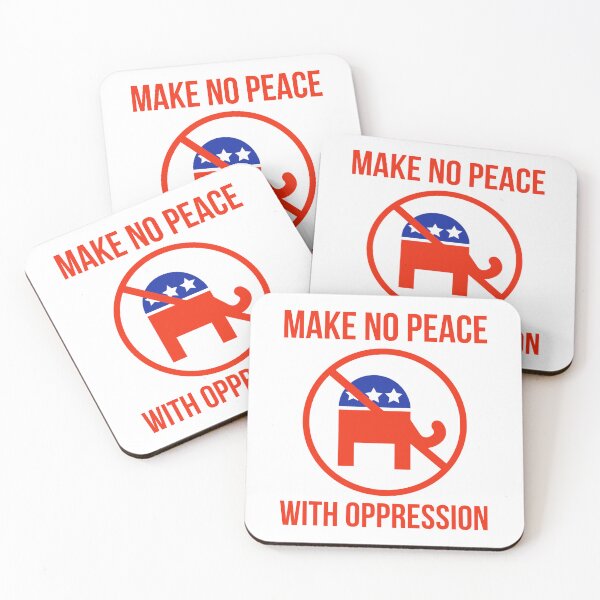 Item preview, Make no peace with oppression  designed and sold by Rachel the Artist .