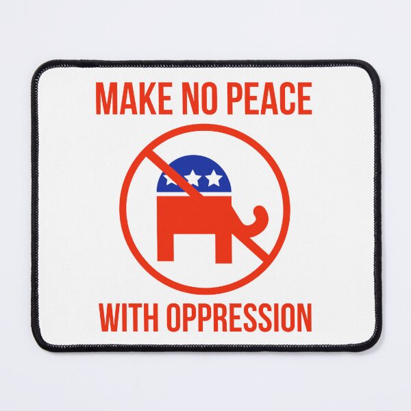 Item preview, Make no peace with oppression  designed and sold by Rachel the Artist .