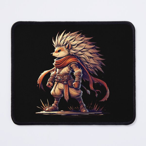 Item preview, Courageous hedgehog duskwalker designed and sold by Tiszert.