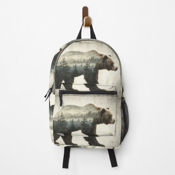 Item preview, Grizzly Bear Wilderness Art designed and sold by Skye Ryan-Evans.
