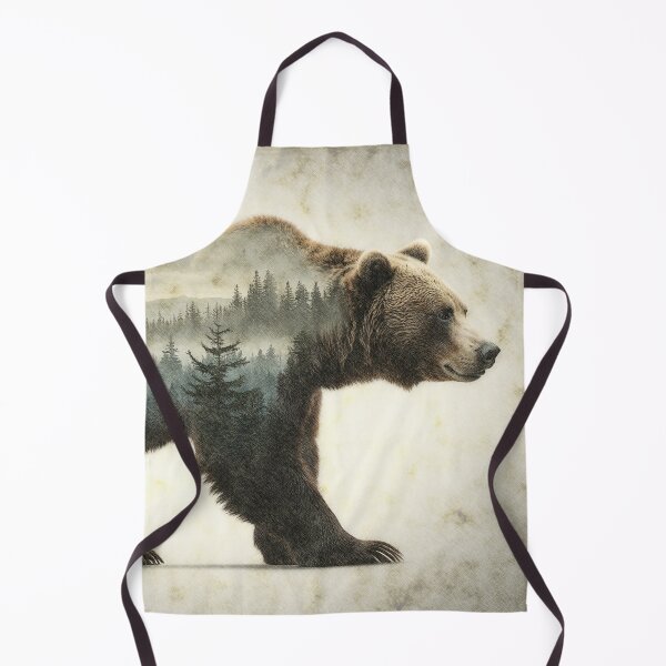 Item preview, Grizzly Bear Wilderness Art designed and sold by Skye Ryan-Evans.