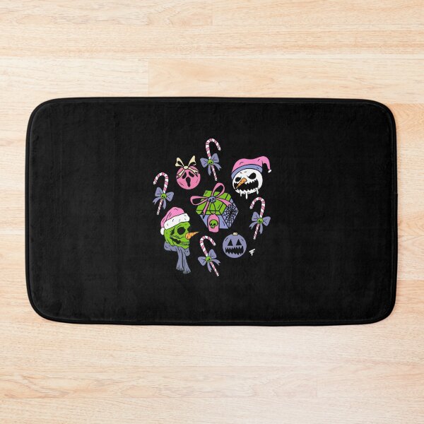 Item preview, Creepy Christmas - Black Background  designed and sold by The Abysmall.