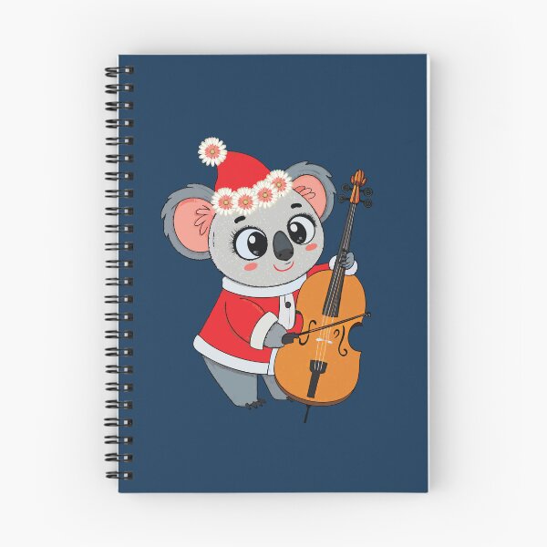 Item preview, CUTE CHRISTMAS KOALA -  KOALA  PLAYING ON CELLO designed and sold by Gihan-Design.