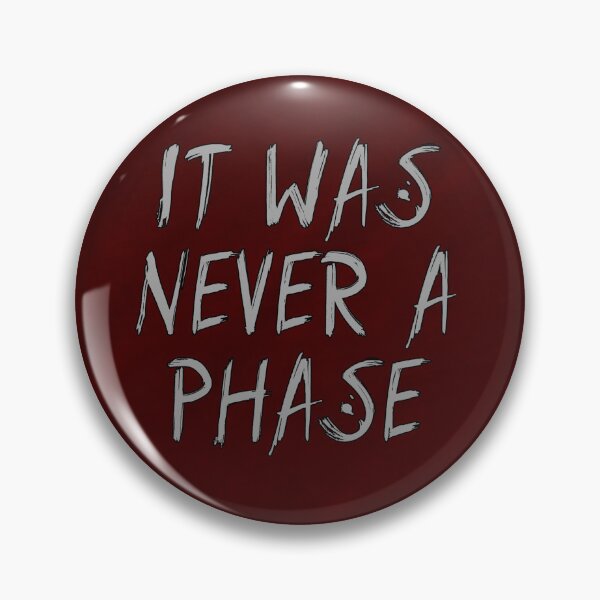 Item preview, It Was Never A Phase (red) designed and sold by ThatSpicyStitch.