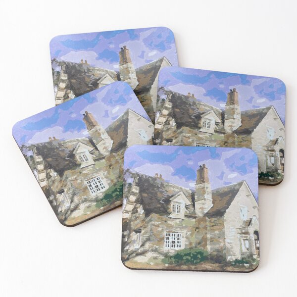 Item preview, Helston Lodge at Penrose, Loe Pool designed and sold by Merrydaypaints.