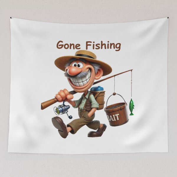Item preview, Gone Fishing Design designed and sold by bonnieleigh6902.